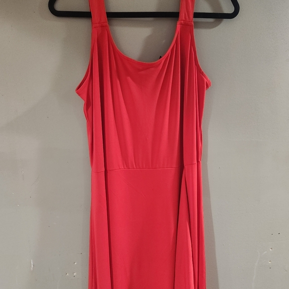 NWT Brooke Shields Timeless Red Maxi Dress Size M - Picture 2 of 6